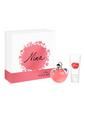 Imagen 1 del producto Set de Perfume Nina EDT Recargable Mujer 80 ml + Creamy Loción Corporal 75 ml