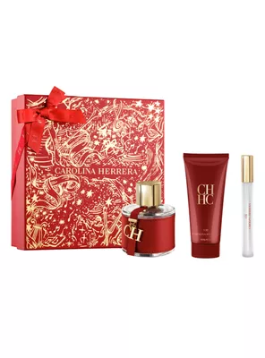 Set Perfume CH EDT Mujer 100 ml + Loción Corporal 100 ml + EDT 10 ml