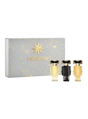 Set Perfume Fame EDP Mujer 4 ml + Parfum 4 ml + Intense EDP Intense 4 ml Rabanne