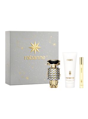 Set Perfume Fame EDP 50 ml + Perfumed Loción Corporal 100 ml + Fame Eau de Parfum 10 ml