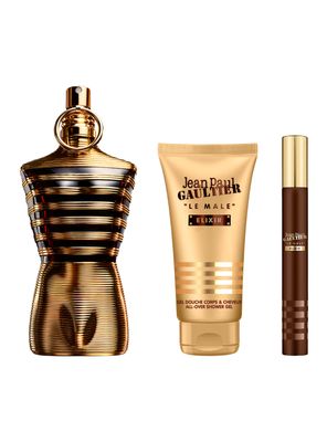 Imagen 2 del producto Set Perfume Le Male Elixir Parfum Hombre 125 ml + All-Over Gel de Baño 75 ml + Parfum 10 ml