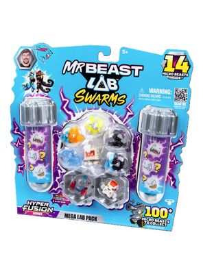 Imagen 2 del producto Set Figuras de Acción Mr Beast Lab Swarms Mega Lab 14 Piezas