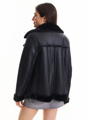 Imagen 2 del producto Chaqueta Bonded Aviadora con Pelos