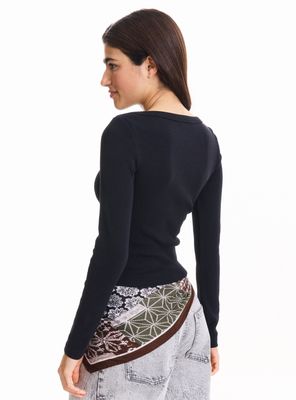 Imagen 2 del producto Polera Manga Larga Cuello Bote