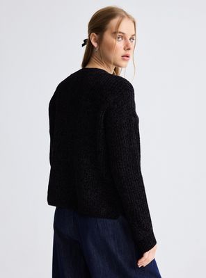 Imagen 2 del producto Sweater Cuello Redondo Punto Texturizado