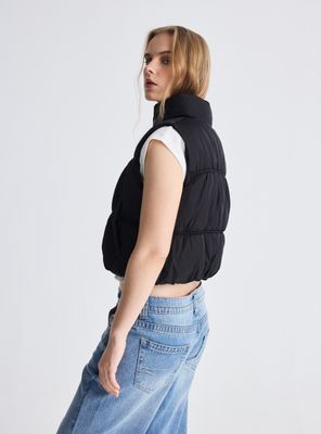 Imagen 2 del producto Parka Acolchada con Bolsillos de Vivo