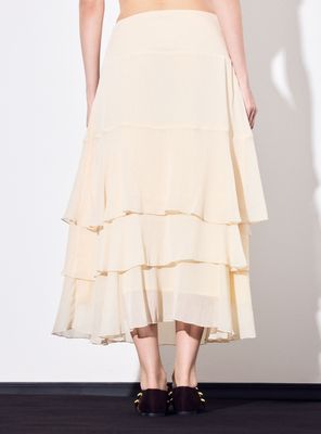 Imagen 2 del producto Falda Larga Cortes y Vuelos