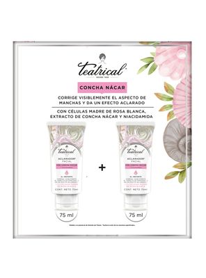 Imagen 2 del producto Pack Teatrical Concha Nacar 75ml x2