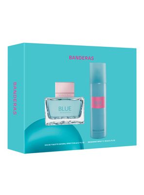 Imagen 2 del producto Set Perfume Blue Seduction For Women EDT 80 ml + 24h Desodorante Spray 150 ml Banderas