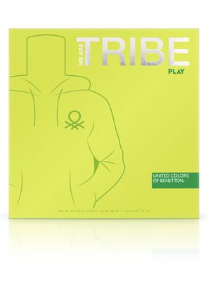 Imagen 2 del producto Set Perfume United Colors We are Tribe Play EDT Hombre 90 ml + Are Tribe Play Gel de Baño 75 ml