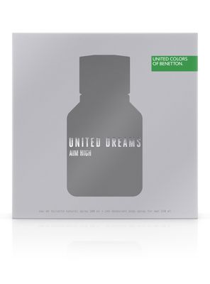 Imagen 2 del producto Set Perfume United Dreams Aim High EDT Hombre 100 ml + 24H Desodorante Spray 150 ml