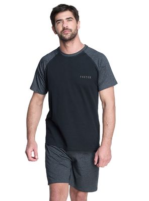 Imagen 1 del producto Pijama Corto Básico Cuello Redondo