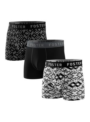 Imagen 1 del producto Pack 3 Bóxer Print Black&White
