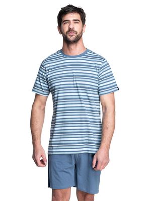 Imagen 1 del producto Pijama Print Rayas Corta