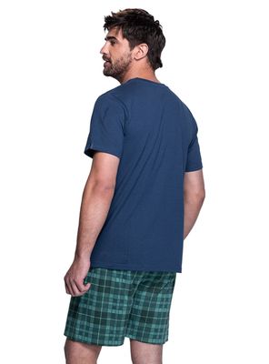 Imagen 2 del producto Pijama Corta Print Cuadros Short