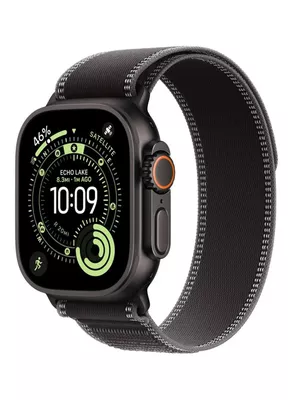 Apple Watch Ultra 3 49mm Black Titanium Trail Negro Talla M/L