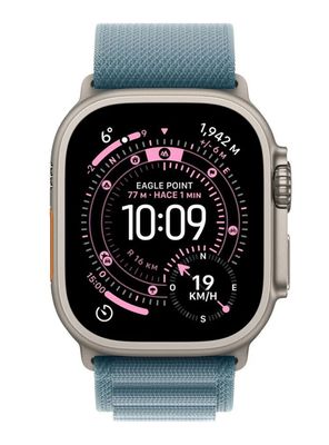 Imagen 2 del producto Apple Watch Ultra 3 49mm Natural Titanium Alpine Talla M