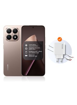 Imagen 2 del producto Smartphone Xiaomi 15T 5G 512GB 6.83' Rose Gold Liberado + Smartwatch 5 Lite Negro