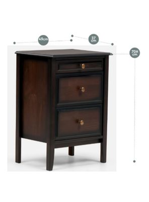 Imagen 2 del producto Velador Opera II Chocolate