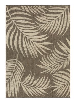 Alfombra Bajada de Cama Tropical Beige 67x120 cm