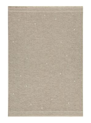 Alfombra Bajada de Cama Fringes Greige 67x120 cm