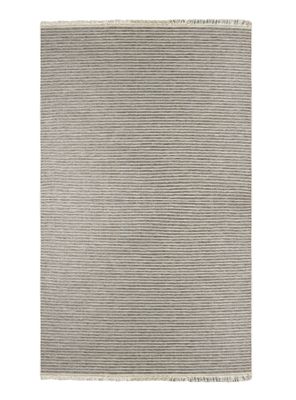 Alfombra Plain Fringes Gris 67x120 cm