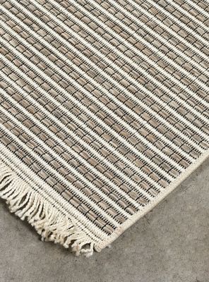 Imagen 2 del producto Alfombra Plain Fringes Gris 160x230 cm