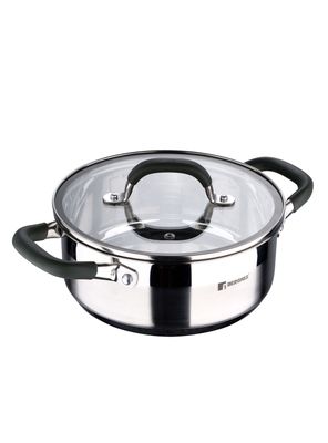 Olla con Tapa Midnight Acero Inoxidable  20x8.0 cm