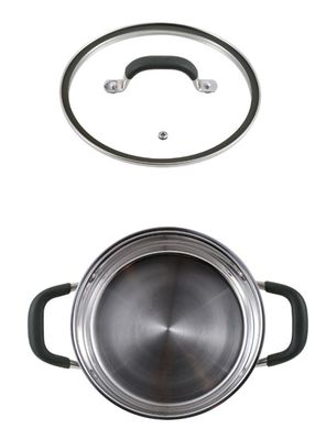 Imagen 2 del producto Olla con Tapa Midnight Acero Inoxidable  20x8.0 cm