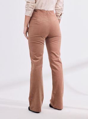 Imagen 2 del producto Pantalón de Pana con Diseño Espiga y Botones Decorativos