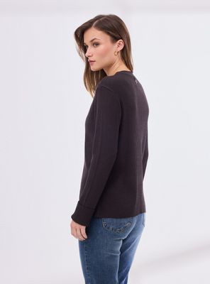 Imagen 2 del producto Sweater con Textura de Rombos en Delantero