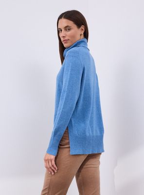 Imagen 2 del producto Sweater con Lana Merino y Abertura en Costados