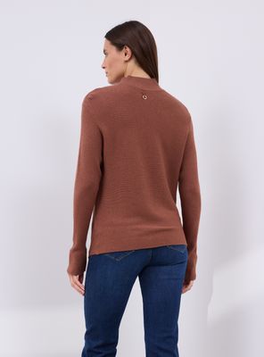 Imagen 2 del producto Sweater Acanalado Cuello Alto
