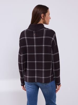 Imagen 2 del producto Sweater Cuello Beatle con Cuadros