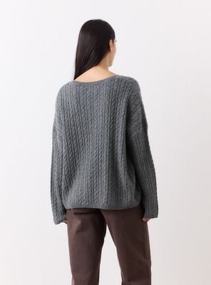 Imagen 2 del producto Sweater Lana con Diseño de Trenzas