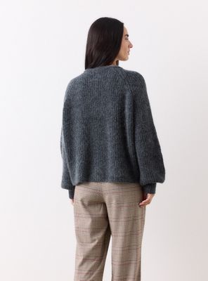 Imagen 2 del producto Chaleco Mezcla Lana y Mohair Diseño Abotonado