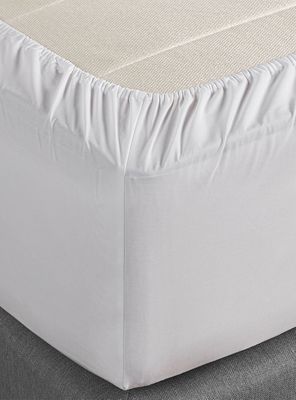 Imagen 2 del producto Sábana 1.5 Plazas 220 Hilos Bordada Botánica Blanca