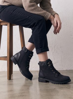 Imagen 1 del producto Botín PU Doblez Mujer