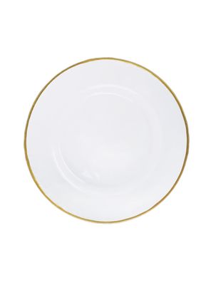 Imagen 2 del producto Plato Base Borde Dorado