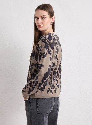 Imagen 2 del producto Sweater Jacquard con Cuello Enrollado