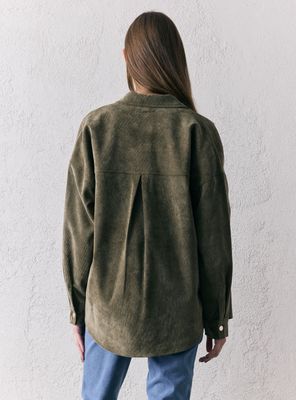 Imagen 2 del producto Blusa Camisa de Cotelé Liviano