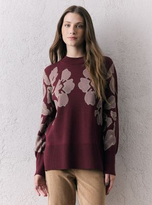 Imagen 1 del producto Sweater Jackquard con Detalle Metalizado