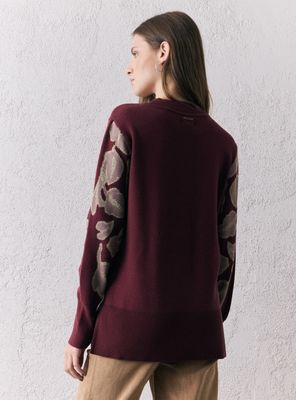 Imagen 2 del producto Sweater Jackquard con Detalle Metalizado