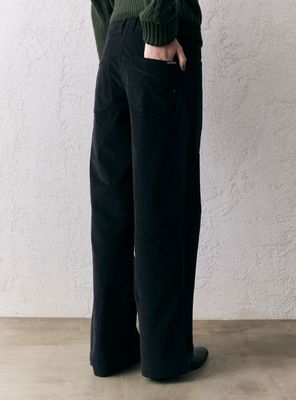 Imagen 2 del producto Pantalón Pierna Ancha de Cotelé Delgado