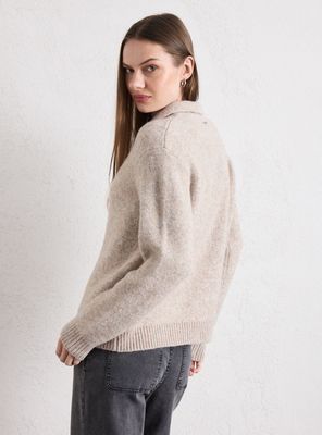 Imagen 2 del producto Chaleco con Cuello y Botones Forrados