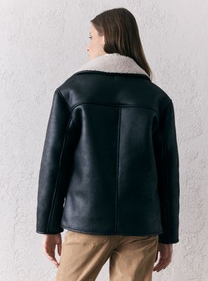 Imagen 2 del producto Chaqueta Aviadora Abotonada con Chiporro