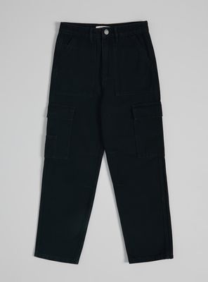 Imagen 2 del producto Jeans Straight Fit Bolsillo Cargo Algodón