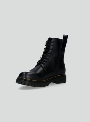 Imagen 2 del producto Botín Combat Cordones y Cierre Lateral Hombre