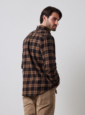 Imagen 2 del producto Camisa Manga Larga Franela Cuadros