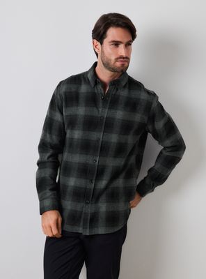 Imagen 1 del producto Camisa Manga Larga Franela Cuadros